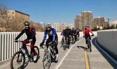 طهران تفتتح مسار للمشي وركوب الدراجات بطول 47 كم