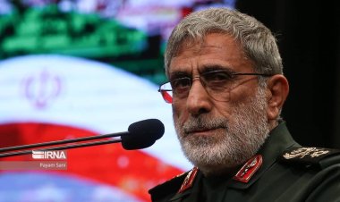 اللواء إسماعيل قاآني:  "إيران ستواصل دعمها الثابت  للمقاومة في فلسطين والمنطقة".