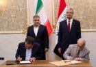 وزيرا النفط في ايران والعراق يوقعان مذكرات تفاهم لتعزيز التعاون المشترك