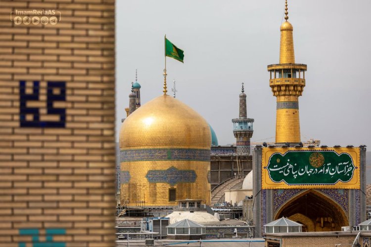 المرقد الرضوي يستضيف ملايين الزوار احتفالا بعيد ميلاد الامام الضامن الرؤوف