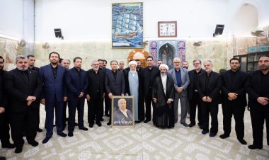 العتبة الحسينية المقدسة تقيم مجلس ترحيم على روح المتبرع للعتبات  المحسن الحاج علي أكبر أنصاري