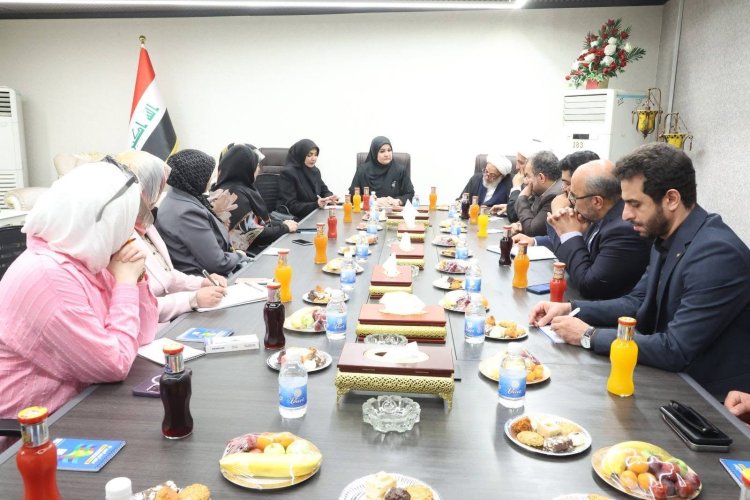 لجنة المرأة والأسرة والطفولة في البرلمان العراقي تستضيف وفدا من مجلس الشورى  والمستشارية الثقافية الايرانية