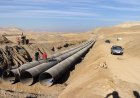اكتمال مشروع نقل المياه من البحر الى اصفهان بمسافة 780 كم لمعالجة مشكلة شح المياه في المدينة