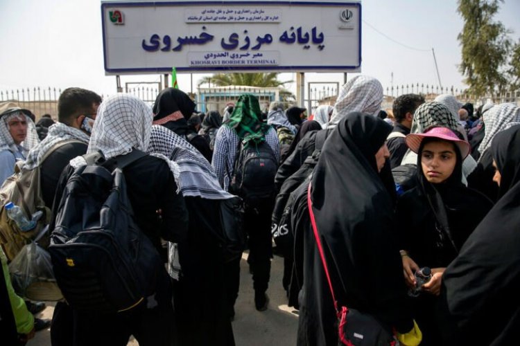 أكثر من 141 ألف زائر عبروا المنافذ الحدودية الإيرانية إلى العراق لزيارة الأربعين