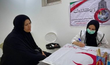 الهلال الأحمر الإيراني ينشر أطباء في مستشفيات العراق لتقديم خدمات علاجية لزوار الأربعين