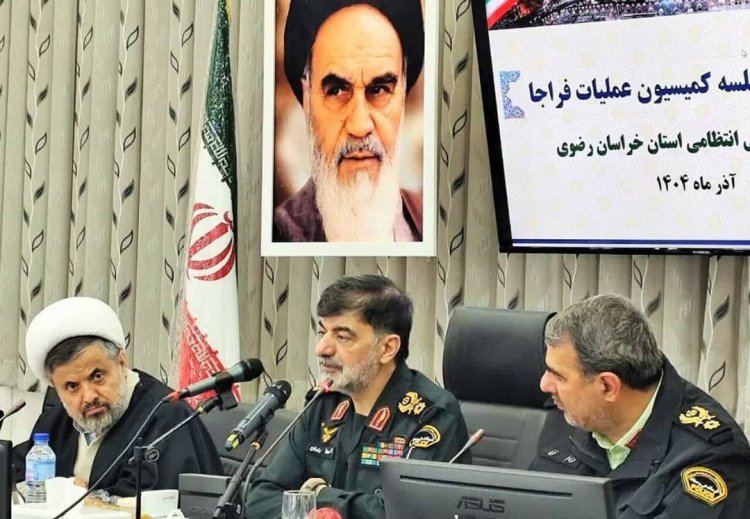 قائد شرطة ايران: العدو يسعى لاثارة اعمال الشغب في البلاد