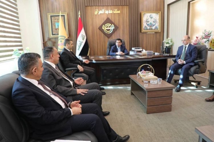 العراق يتسلم المقطع الأول من مشروع خط سكك البصرة – شلامجة تمهيدا للمباشرة بالتنفيذ