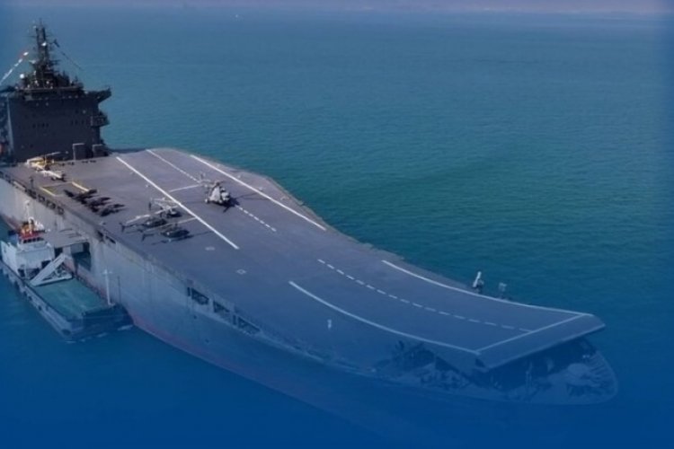 الأقمار الصناعية ترصد تموضع حاملة مسيّرات إيرانية قرب مضيق هرمز