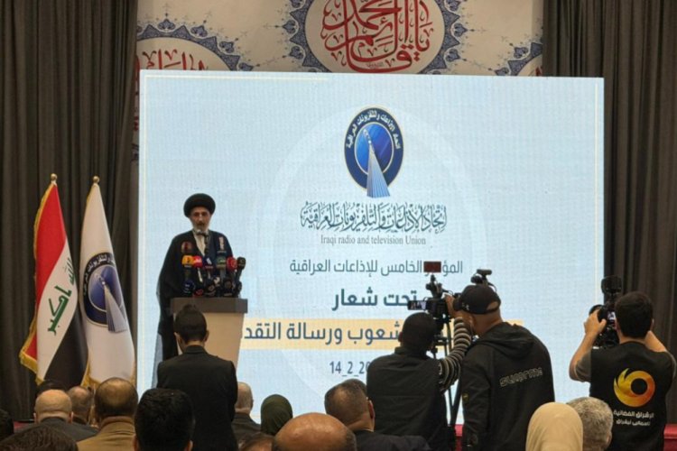 رئيس اتحاد الإذاعات والتلفزيونات العراقية السيد الحسيني : المنطقة على أعتاب مواجهة وحرباً حتمية مع واشنطن.. و50 ألف استشها،دي عراقي  للدفاع عن "جبهة الحق"