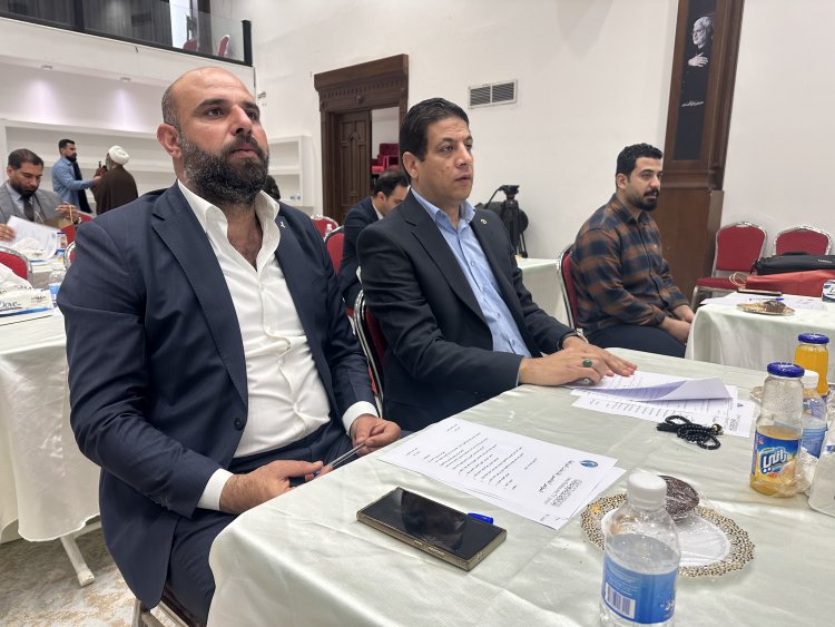 رئيس اتحاد الإذاعات والتلفزيونات العراقية السيد الحسيني : المنطقة على أعتاب مواجهة وحرباً حتمية مع واشنطن.. و50 ألف استشها،دي عراقي  للدفاع عن "جبهة الحق"