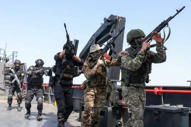 انتهاء المناورات البحرية بين ايران وروسيا