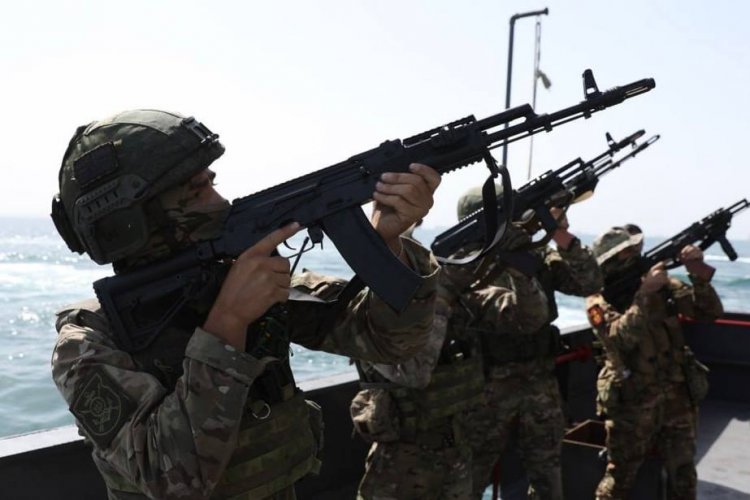 انتهاء المناورات البحرية بين ايران وروسيا