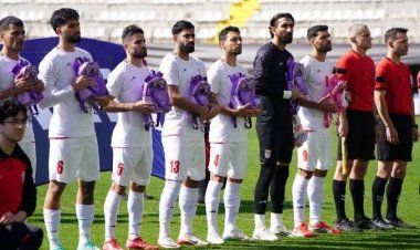 بعثة المنتخب إيران لكرة القدم تتوجه إلى كأس العالم تحت اسم "ميناب 168"