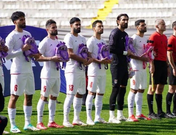 بعثة المنتخب إيران لكرة القدم تتوجه إلى كأس العالم تحت اسم "ميناب 168"