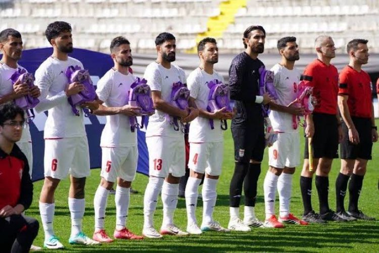 بعثة المنتخب إيران لكرة القدم تتوجه إلى كأس العالم تحت اسم "ميناب 168"
