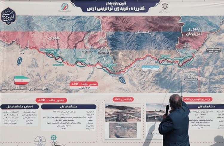انطلاق أول شحنة ترانزيت سككي من العراق إلى أفغانستان عبر إيران