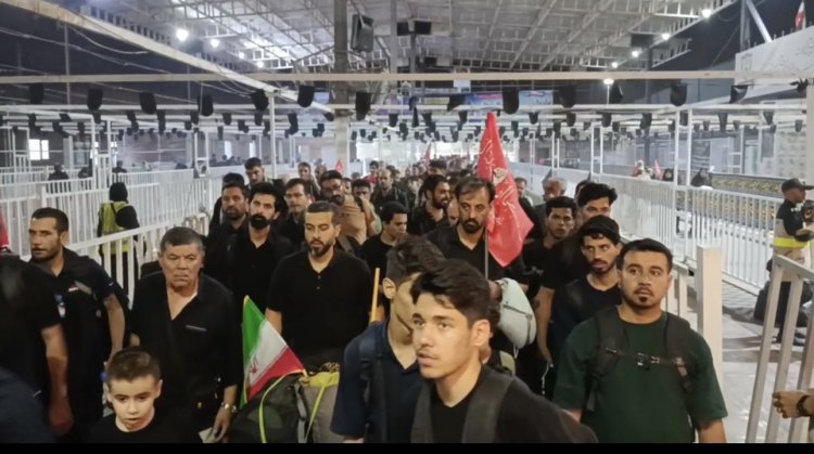 أكثر من 5.2 ملايين حركة عبور لزوار الأربعين عبر المنافذ الحدودية الإيرانية